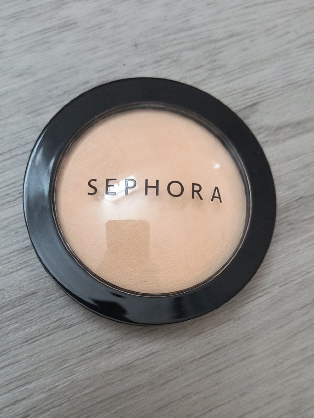Sephora Pressed Setting Powder — Cream Beige Compact